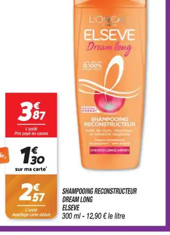 Netto SHAMPOOING RECONSTRUCTEUR DREAM LONG offre