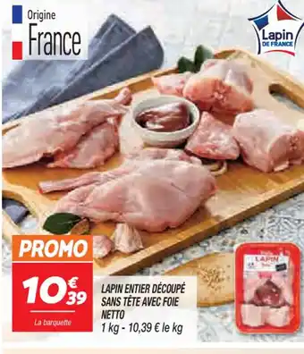 LAPIN ENTIER DĂCOUPĂ