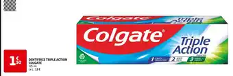 Auchan COLGATE DENTIFRICE TRIPLE ACTION offre