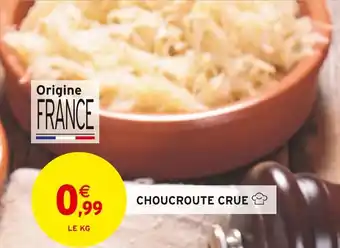 Intermarché CHOUCROUTE CRUE offre