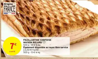Intermarché FEUILLANTINE COMTOISE MAISON BOLARD offre