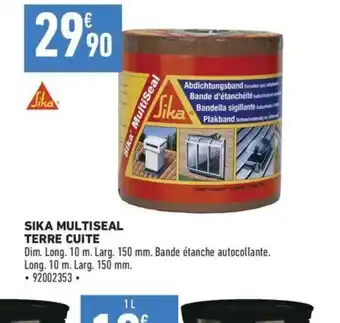 Brico Cash SIKA MULTISEAL TERRE CUITE offre