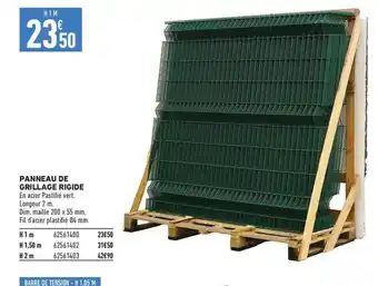 Brico Cash PANNEAU DE GRILLAGE RIGIDE offre