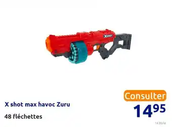Action X shot max havoc zuru offre
