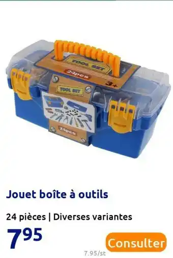 Action Jouet boîte à outils offre