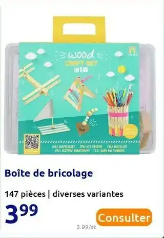 Boîte de bricolage