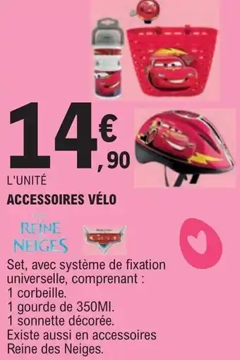 E.Leclerc ACCESSOIRES VÉLO offre