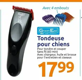 Action Tondeuse pour chiens offre