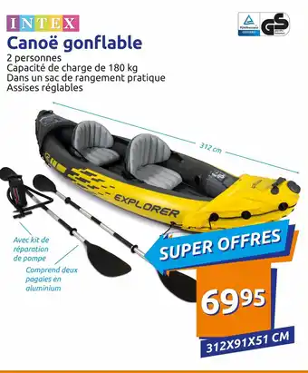 Canoë gonflable