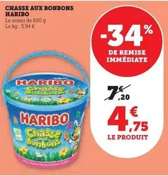 Hyper U Haribo - chasse aux bonbons offre