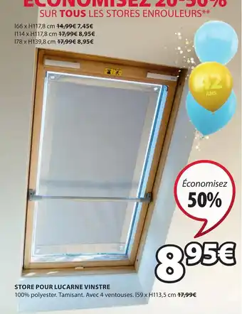 JYSK Store pour lucarne vinstre offre