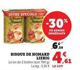 Hyper U Liebig - bisque de homard offre