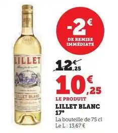 Lillet - blanc 17°