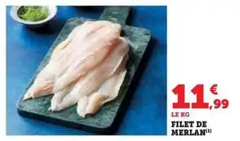 Hyper U Filet de merlan offre