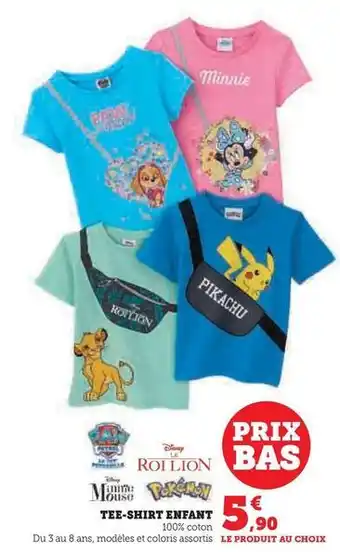 Hyper U Tee-shirt enfant offre