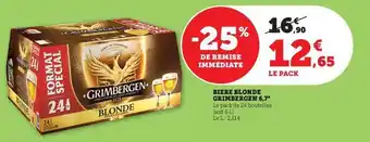 U Express Grimbergen - biere blonde 6,7° offre