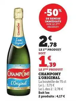 U Express Champomy - l'original offre
