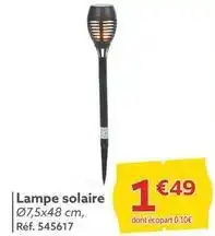 Gifi Lampe solaire offre