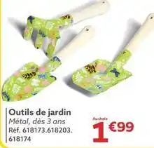 Gifi Outils de jardin offre