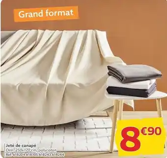 Gifi Jeté de canapé offre