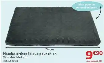 Gifi Matelas orthopédique pour chien offre