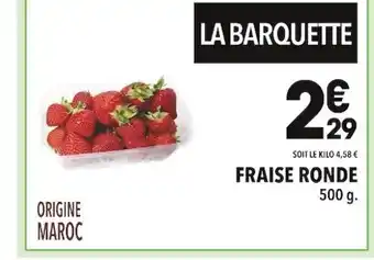 Supeco FRAISE RONDE offre