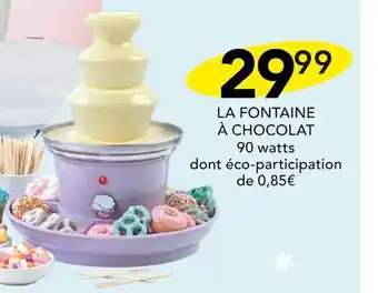 Stokomani LA FONTAINE À CHOCOLAT offre