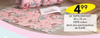 Stokomani LE TAPIS ENFANT offre