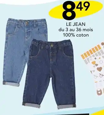 Stokomani LE JEAN offre