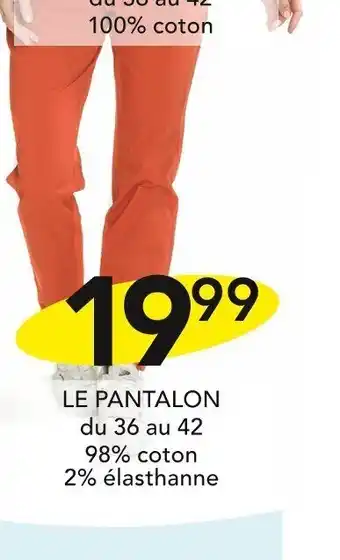 Stokomani LE PANTALON offre