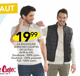 Stokomani LA DOUDOUNE MANCHES COURTES offre