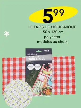 Stokomani LE TAPIS DE PIQUE-NIQUE offre
