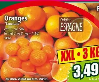 Norma Oranges Lane Late offre