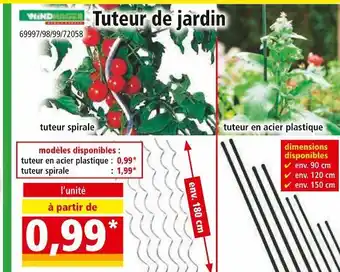 Norma WINDHAGER Tuteur de jardin offre