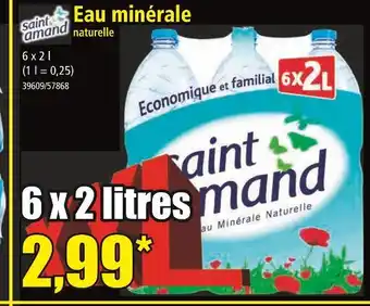 Norma Saint amand Eau minérale naturelle offre