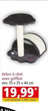 Norma KATS Arbre à chat avec griffoir offre