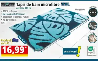 Norma SANTOSINI Tapis de bain microfibre offre