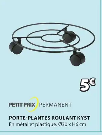JYSK Porte-plantes roulant kyst offre