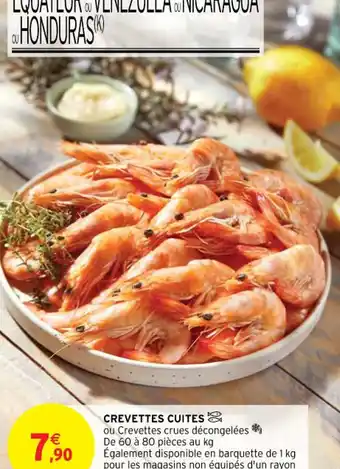 Intermarché Contact CREVETTES CUITES offre