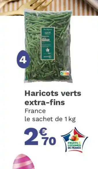 Picard Haricots verts extra-fins offre