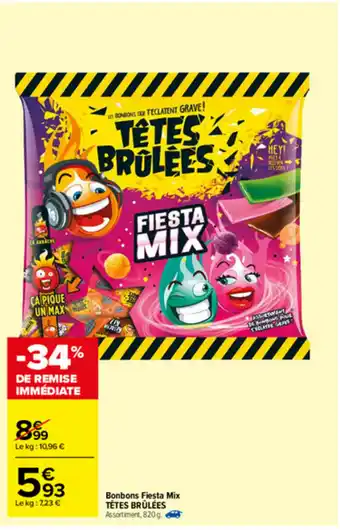Carrefour Bonbons Fiesta Mix offre