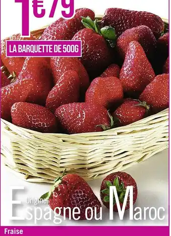 Casino Supermarchés Fraise offre