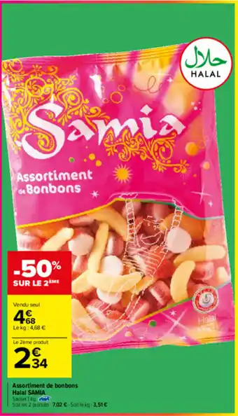 Carrefour Assortiment de bonbons offre