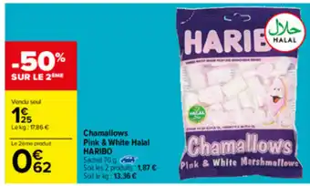 Carrefour Chamallows Pink & White Halal offre