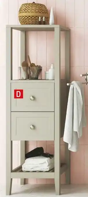 Brico Dépôt Demi colonne grise h. 120 cm "perma" offre