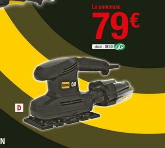 Brico Dépôt Ponceuse vibrante dx45 - 1/3 feuille 240 w offre