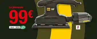 Brico Dépôt Ponceuse vibrante dx44 - 1/2 feuille 350 w offre