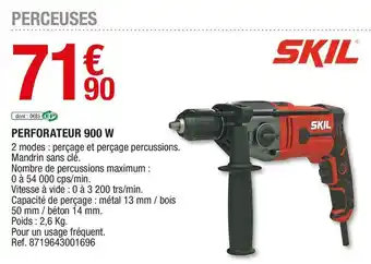 Brico Dépôt Skil perforateur 900 w offre