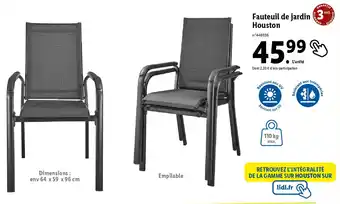 Fauteuil de jardin Houston