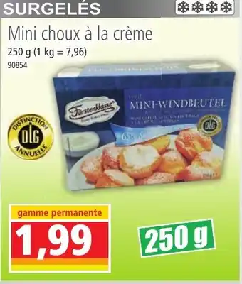 Norma Mini choux à la crème offre